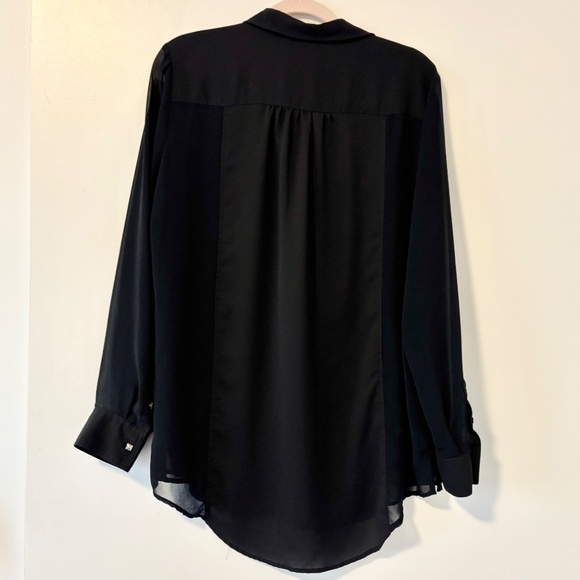 Rock & Republic Sheer Shirt - Picture 3 of 3